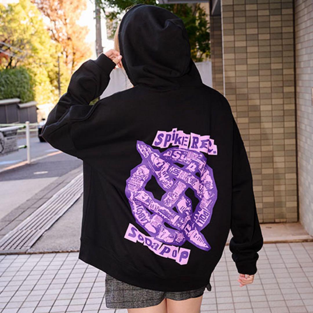 ◆ask.m 様◆SPIKE RECORDINGS パーカー　パープル