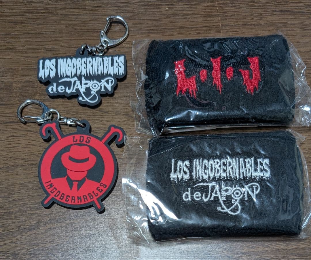 ロス・インゴベルナブレス・デ・ハポン リストバンド キーホルダー リストバンドキーホルダー2018 | GOODS,OUTLET | GREENonRED