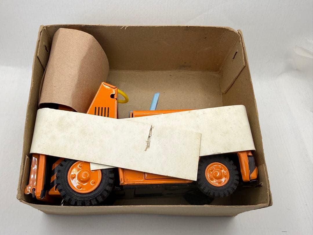 ブリキ　フォークリフトトラック フリクション式
