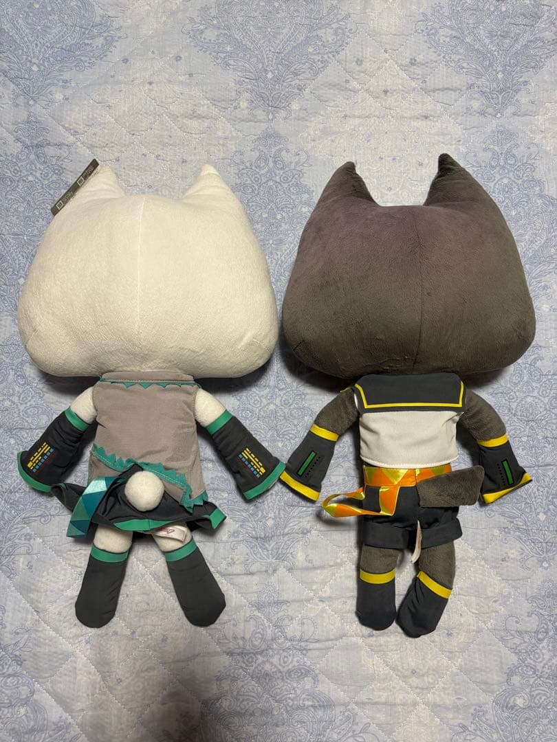 どこでもいっしょ　初音ミク　鏡音リン　コラボぬいぐるみ 2体セット