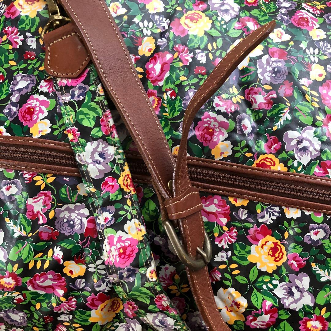 美品KENZO花柄ボストンバッグ レトロ - メルカリ