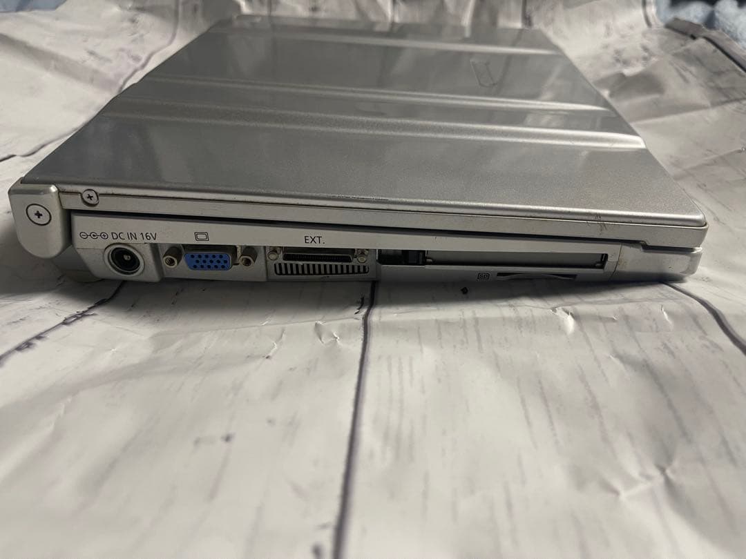 レッツノート T7 メモリ2GB増設XP/Vistaディスク付 画面黄ばみ縦線