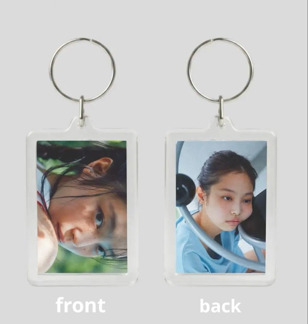 【J2NNI5】　フォトキーチェーン キーホルダー JENNIE J2NNI5 フォトキーチェーン キーホルダー popup - メルカリ