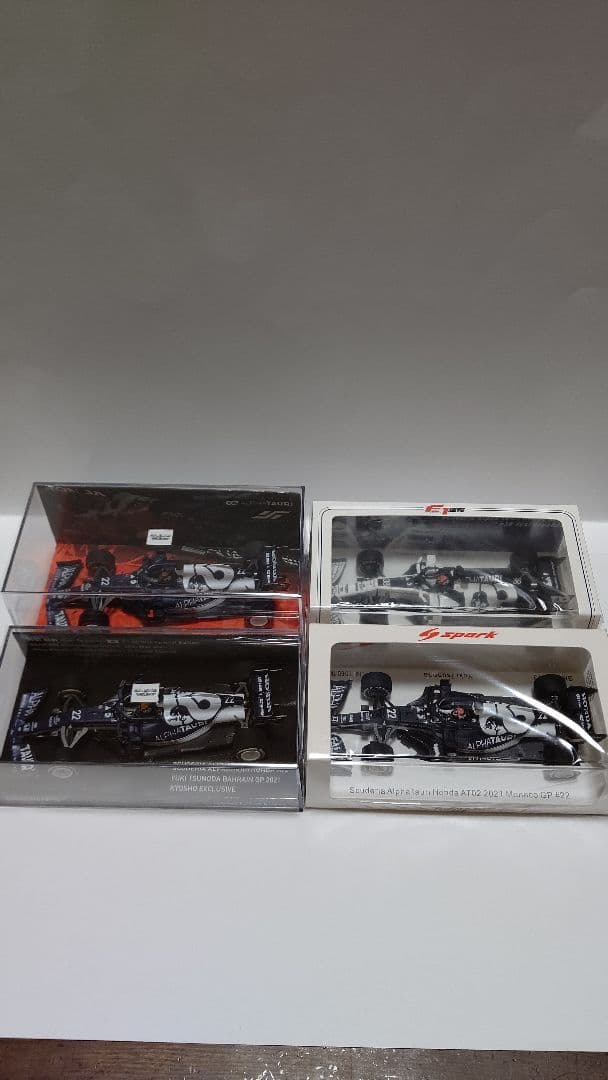 F1 ミニカー 1/43 角田裕毅 4台セット PMA Spark スパーク 1/43 レッドブル RB21 日本GP 2025 角田裕毅 記念ボード付き