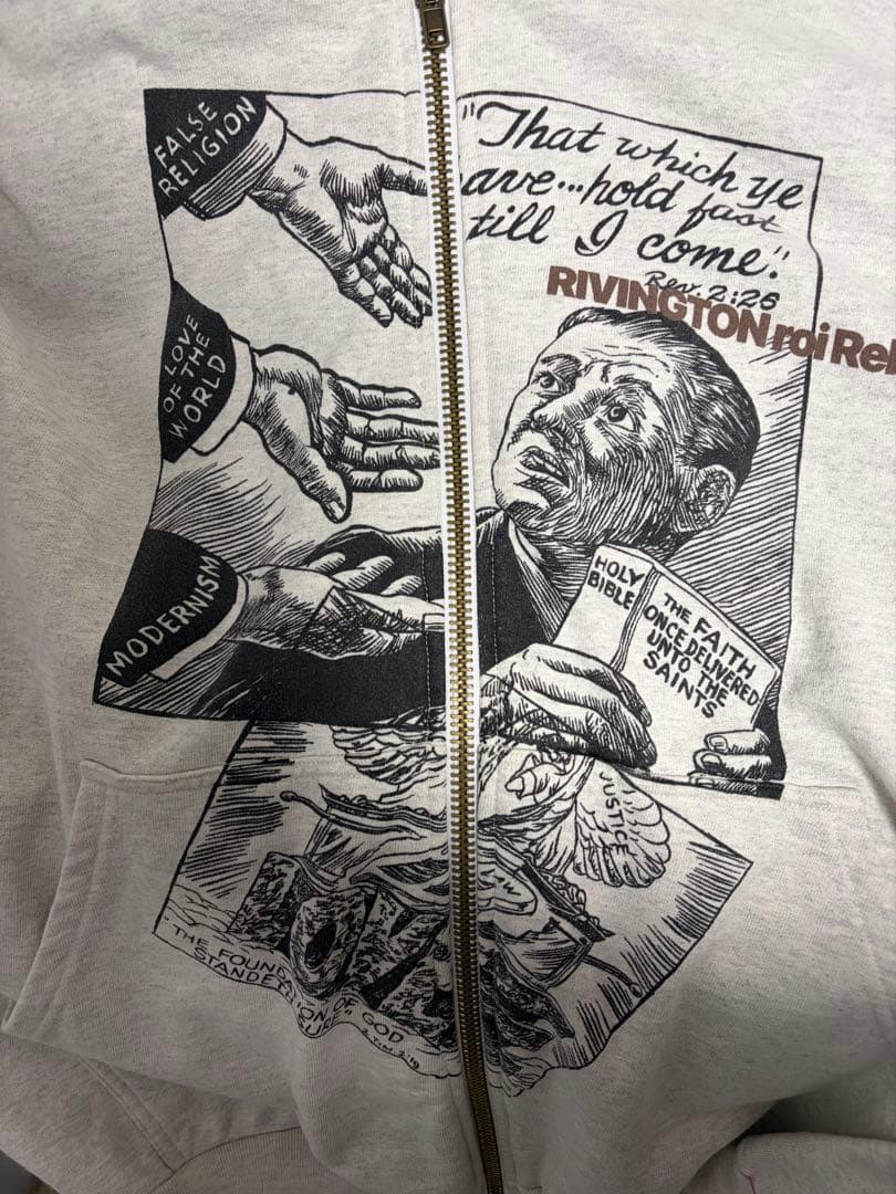 RRR123 ジップパーカー コムドットやまと着用 ニキ着用 - メルカリ