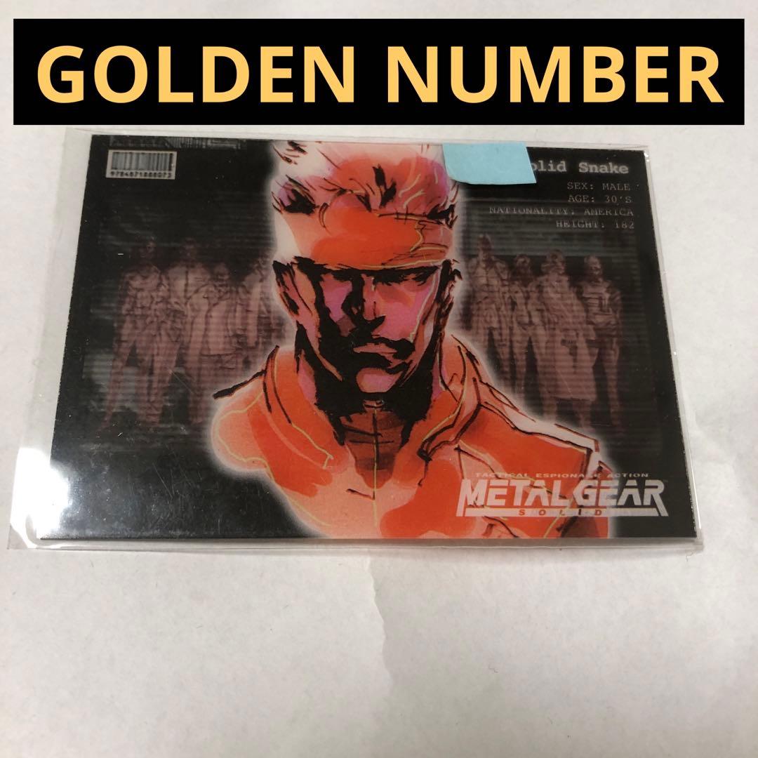 その他 L GEAR SOLID Trading Card #19 GOLDEN その他 L GEAR SOLID Trading Card #36 GOLDEN その他 L GEAR SOLID