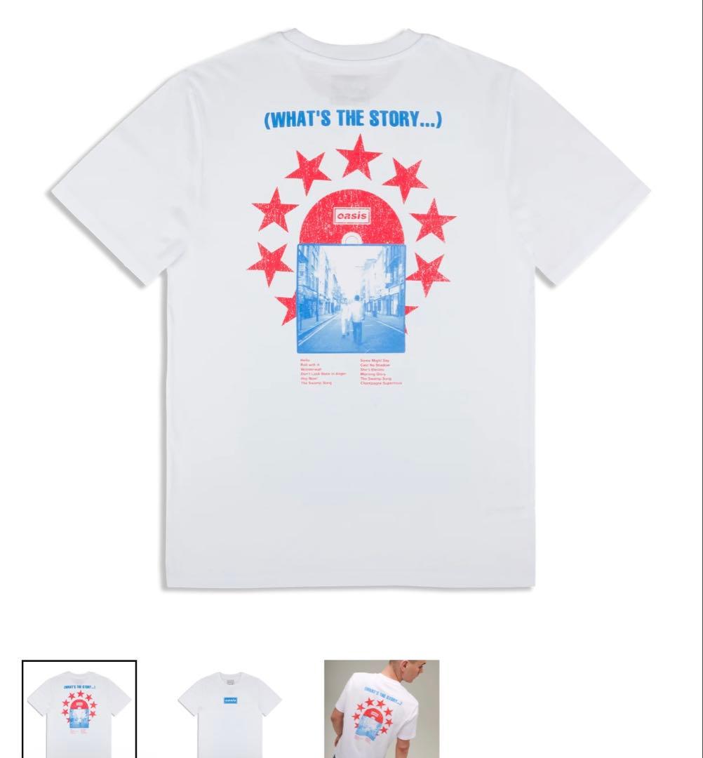 日本 未発売 Oasis 公式 Tシャツ バックプリント オーバーサイズ