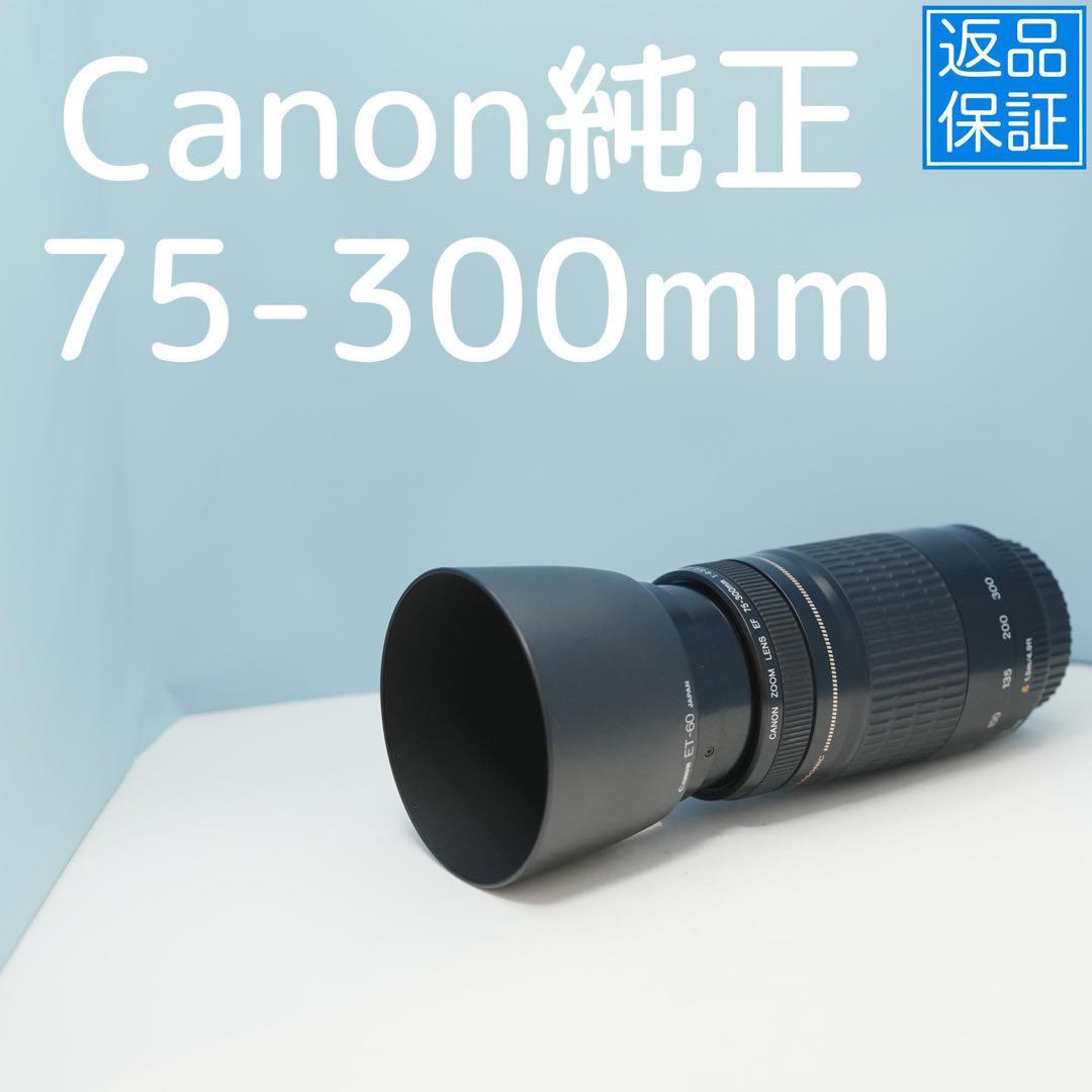 Canon純正75-300mm 望遠レンズ a4570 キヤノン（Canon） 望遠レンズ CANON EF 75-300mm F4-5.6 IS USM 中古