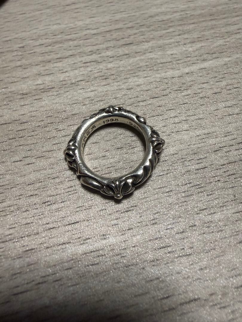最終値下げ！残す一個！正規品クロムハーツ SBT BAND リング　12号 クロムハーツ リング/指輪（Chrome Hearts）SBTバンド リング 【クロム