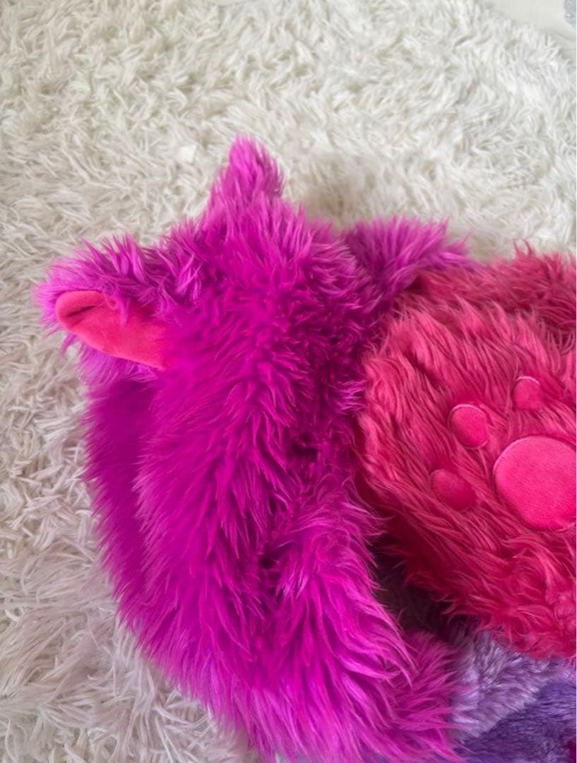 n　ディズニーチェシャ猫マフラーキャップ