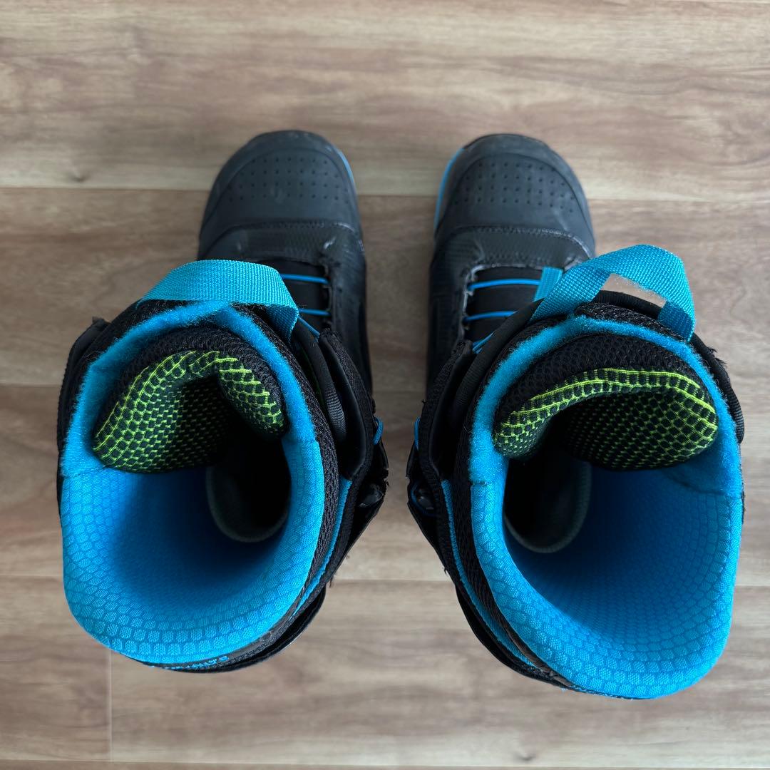 BURTON ION スノーボードブーツ 26.5cm 黒青 バートン アイオン