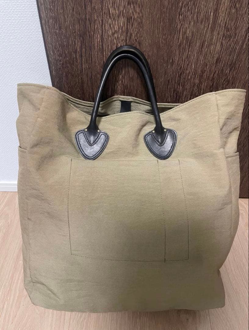 Ends and Means Leather Handle Tote Bag | 激安通販のイーサプライ