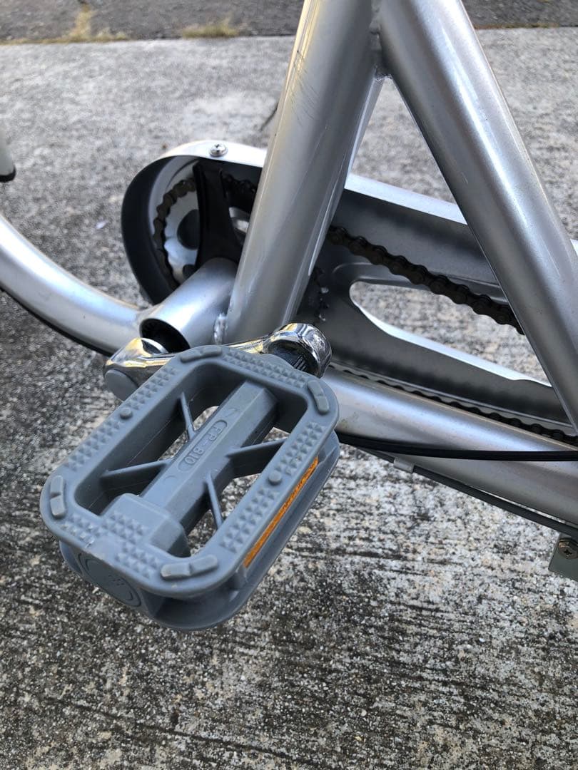 年末お値引き 引取り限定 レックス3輪シティサイクル グレー 20/16