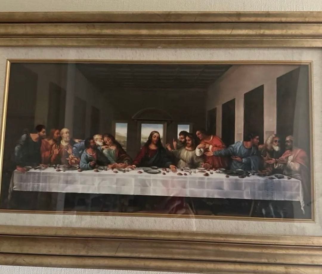 世界の名画 ダ・ヴィンチ 美術品 インテリア 印刷 アート 最後の晩餐