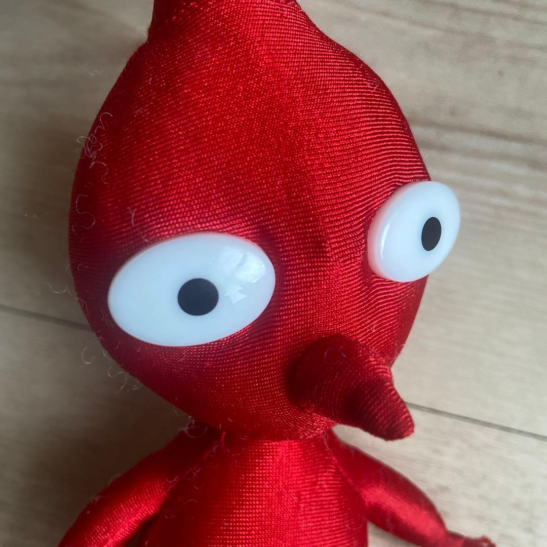 赤ピクミン 集めてかわいいぬいぐるみ 2001年　日本オート玩具　平成レトロレア