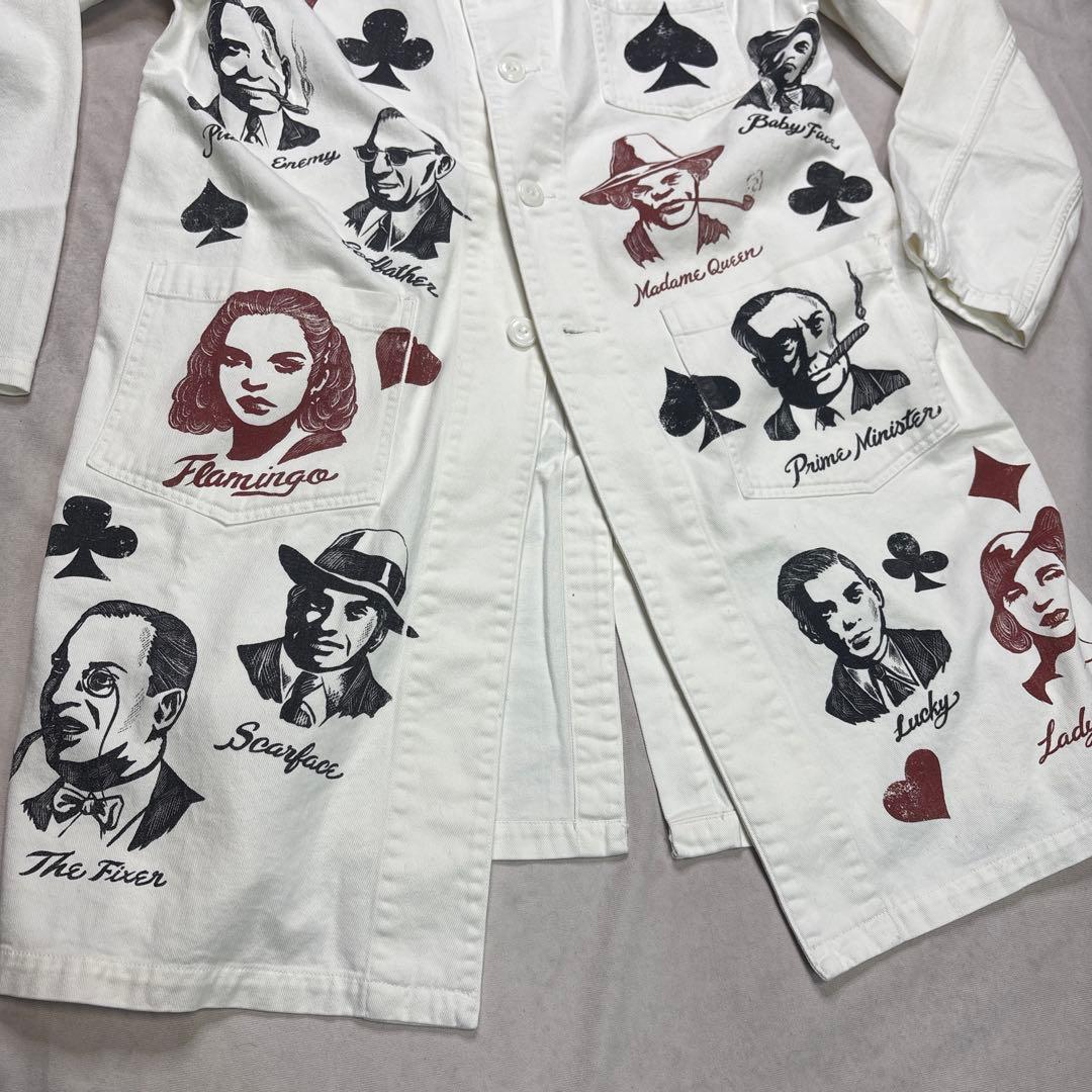 Gangsterville ロングカバーオール ショップコート グラッドハンド