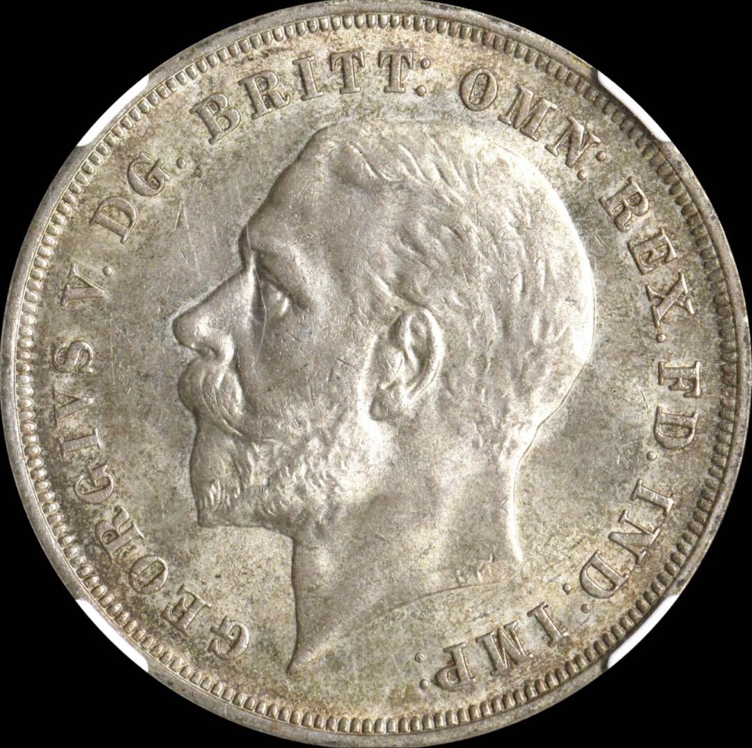 NGC MS63】1935年 イギリス クラウン銀貨 ジュビリー 鑑定品 - メルカリ