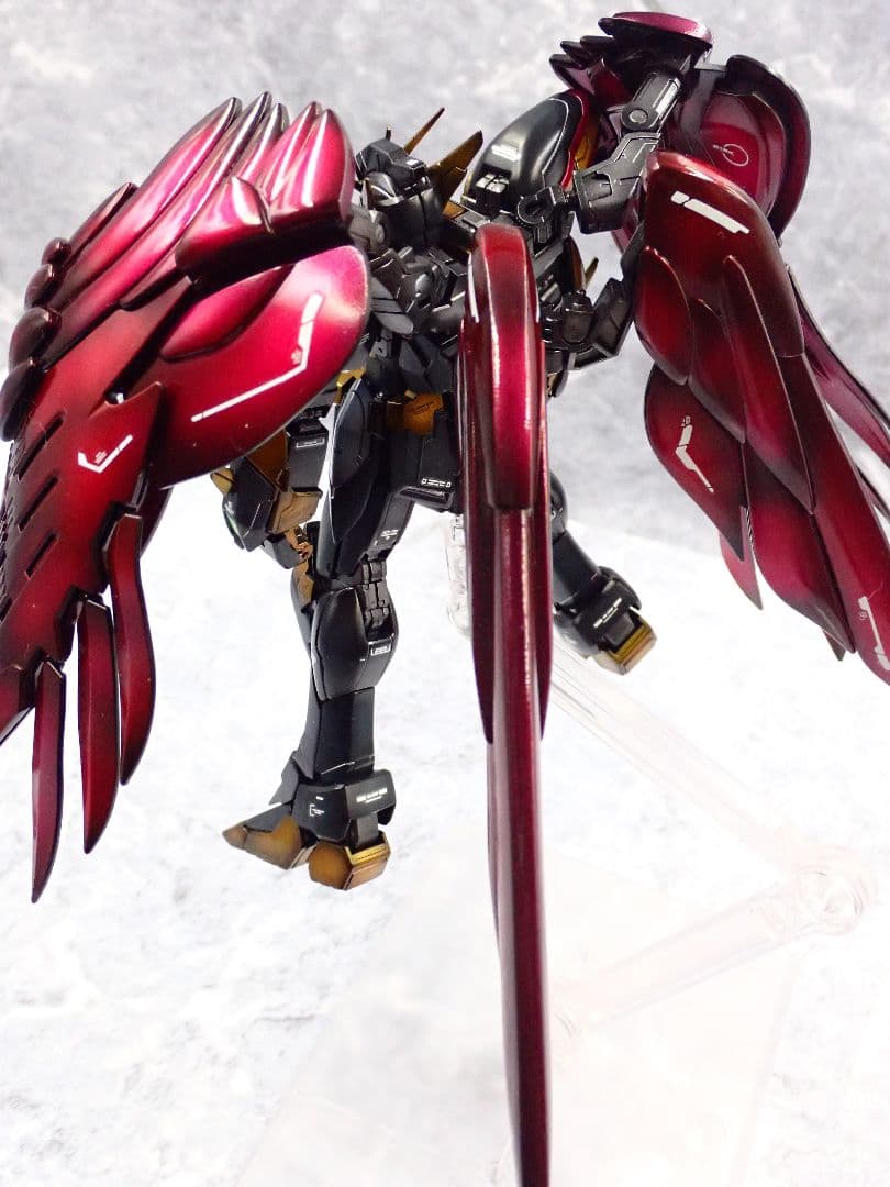 RG ウイングガンダムゼロリベリオン 全塗装 ガンプラ 塗装済み 完成品