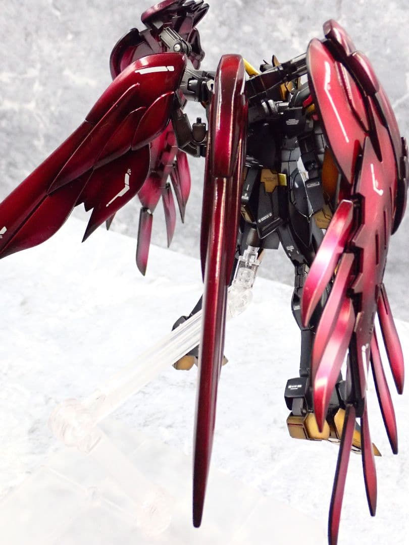 RG ウイングガンダムゼロリベリオン 全塗装 ガンプラ 塗装済み 完成品