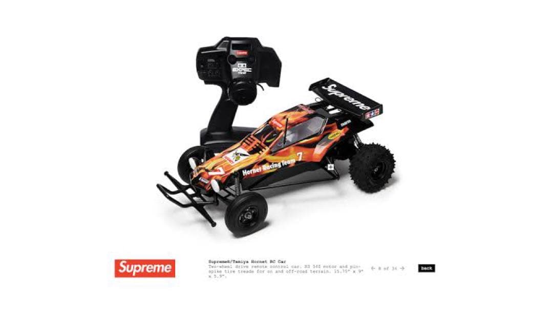 Supreme 18AW TAMIYA Hornet RC Car ホーネット