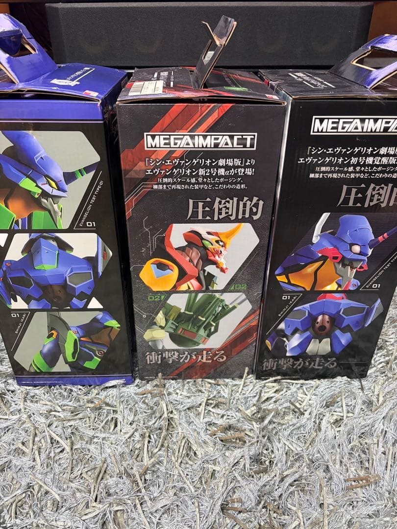 エヴァンゲリオン 一番くじ A賞 初号機 ２号機 3体 セット