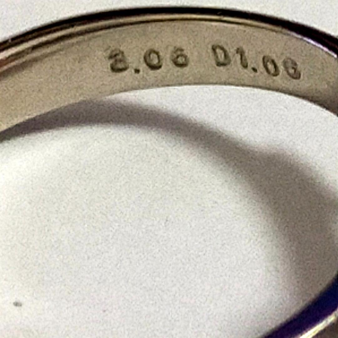 ブラックオパール　指輪　3.06ct　ダイヤ1.06ct　Pt900