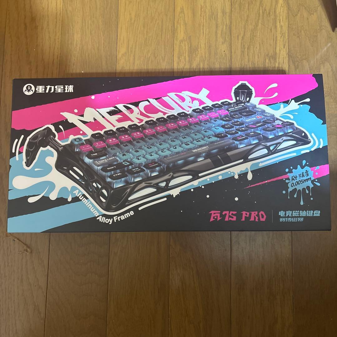 GravaStar Mercury V75 PRO キーボード 本体 Mercury V75 Pro Gaming Keyboard - Cyberpunk | Hall Effect Switches
