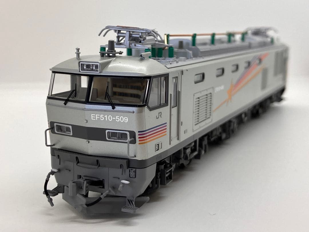 509号機 EF510 カシオペア色 【 KATO HOゲージ改造】 509号機 EF510 カシオペア色 【 KATO HOゲージ改造】 - メルカリ