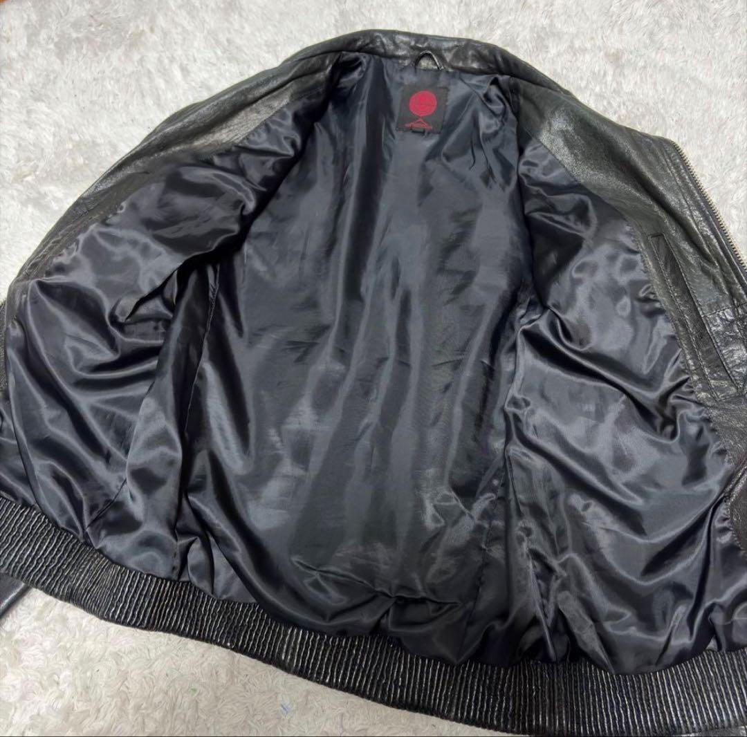 00's leather jacket gimmick Y2K vkei - メルカリ