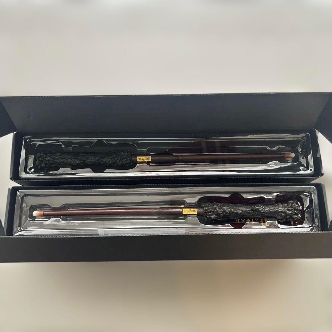 Harry Potter ハリポタ 音声認識機能付き 杖 2本セット