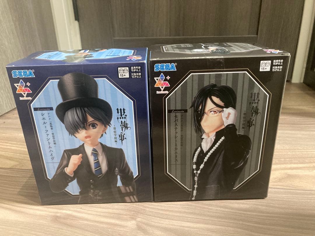 黒執事 Luminasta シエル セバスチャン フィギュア 2体 セット - メルカリ