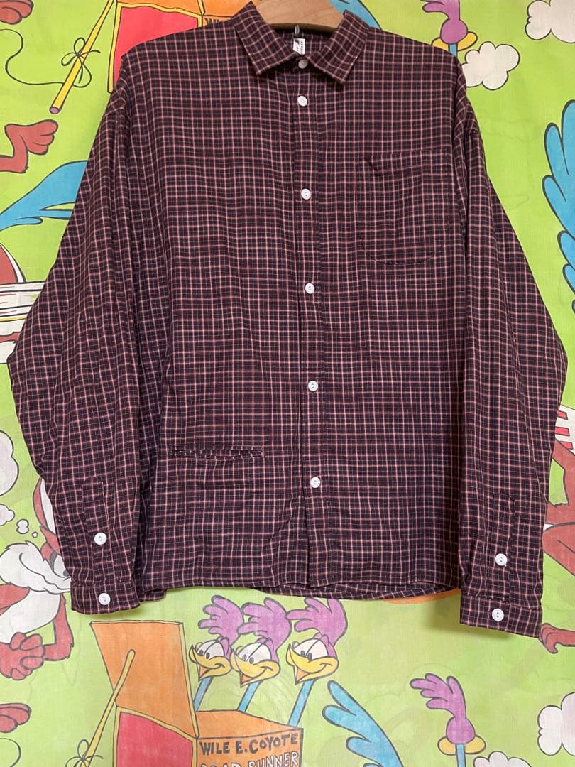 トップス -NOROLL- \"NOMAL L/S SHIRT\" [RED]