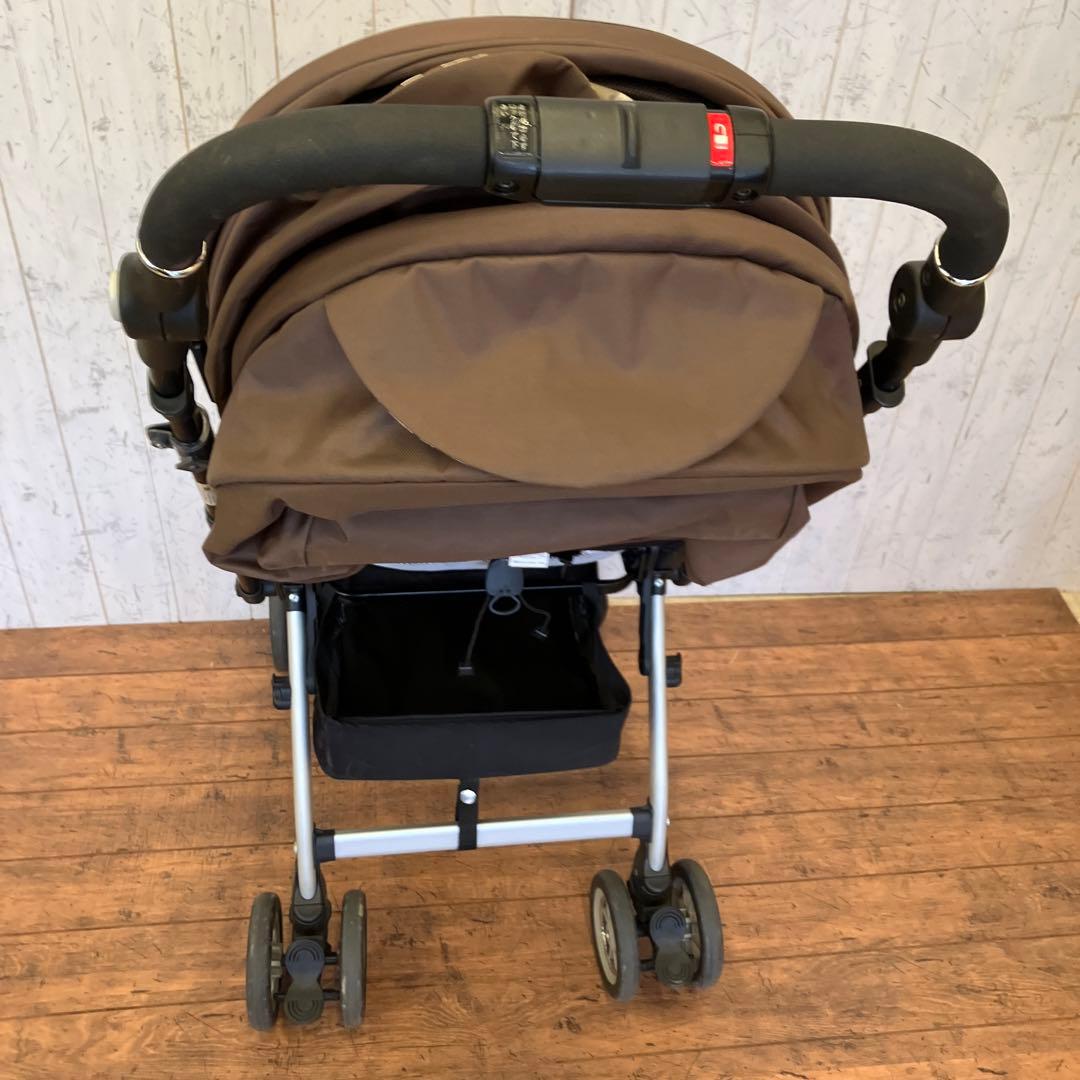Aprica アップリカ ソラリア 両対面 ab型 ベビーカー 茶色 ブラウン