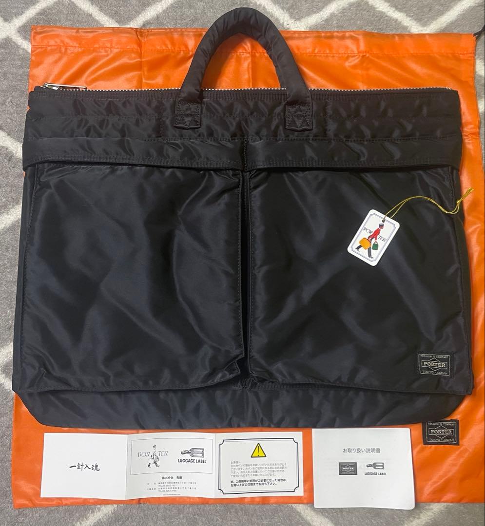 【未使用級新型タグ 】ポータータンカー トートバッグ iPad A4可 Lサイズ TANKER(タンカー) TOTE BAG(L) | 吉田カバンホームページ | YOSHIDA & Co.