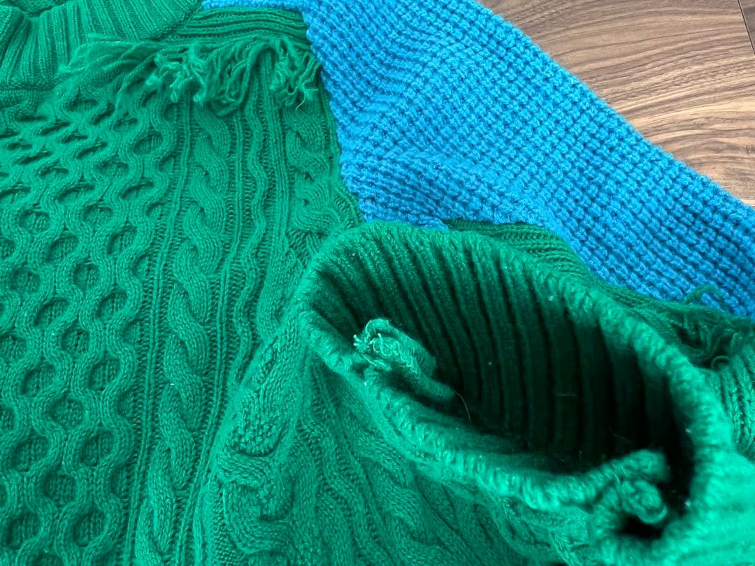 sacai Aライン ケーブルニット size 2