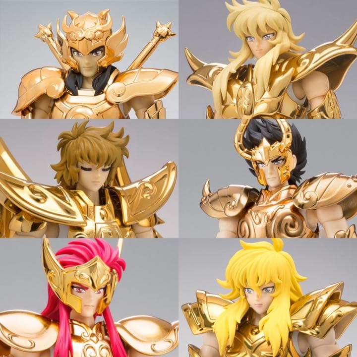 聖闘士聖衣神話EX 黄金聖闘士OCEバージョン 6体セット - メルカリ