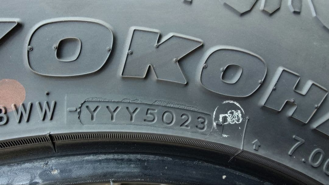 ヨコハマ ジオランダー X-MT 7.00R16 4本 ジムニー タイヤ 中古