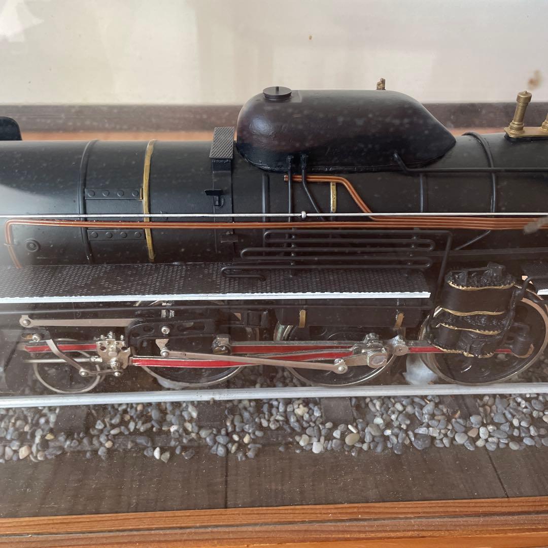 日本の蒸気機関車模型 ガラスケース付き C571 - メルカリ