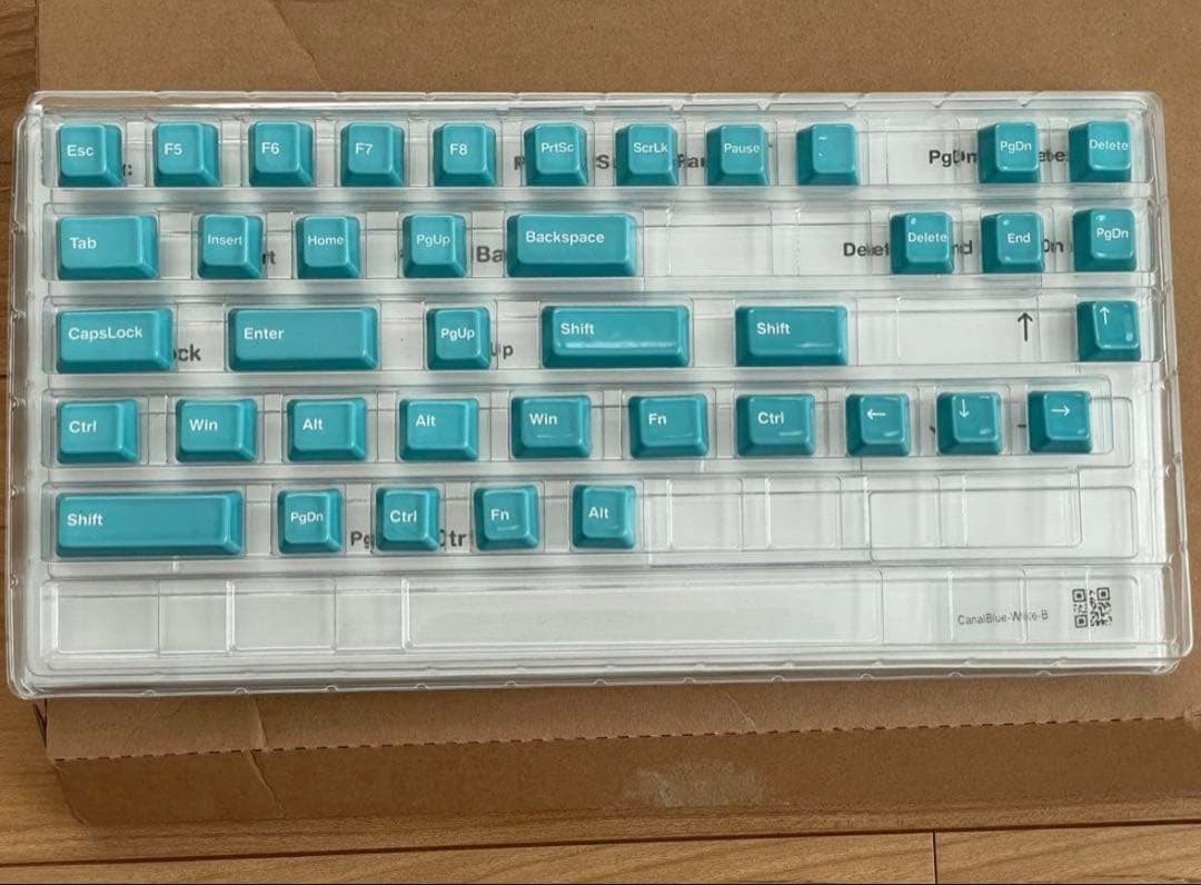 Cerakey キーキャップ v2 Bセット canal blue Canal Blue Keycaps | Cerakey