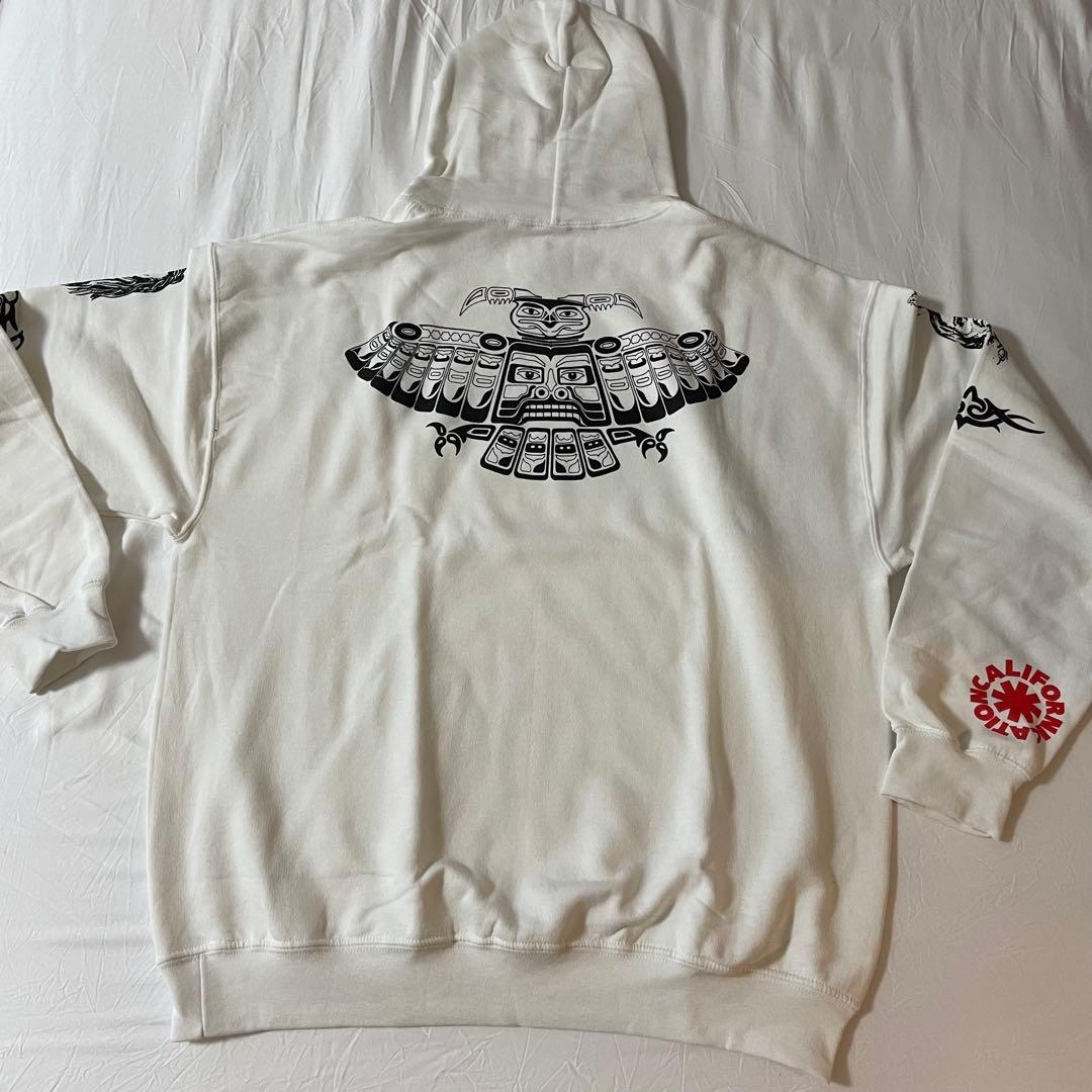 レッチリ アンソニーキーディス タトゥー パーカー(L)