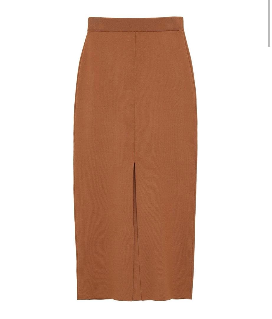 田中みな実コラボアイテム CLANE ストレートニットタイトスカート