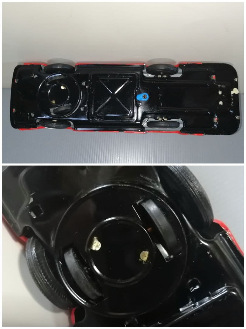 アメリカ型 ハシゴ消防車　電動 / ブリキ　光球商会