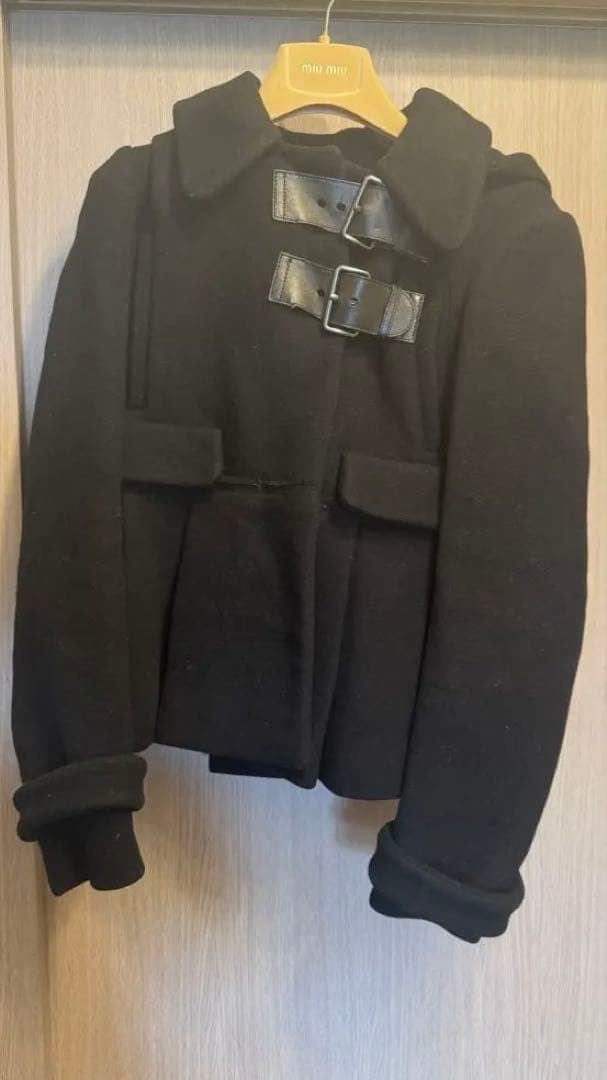 archive miumiu duffel coat 小嶋陽菜着用 ダッフル - メルカリ