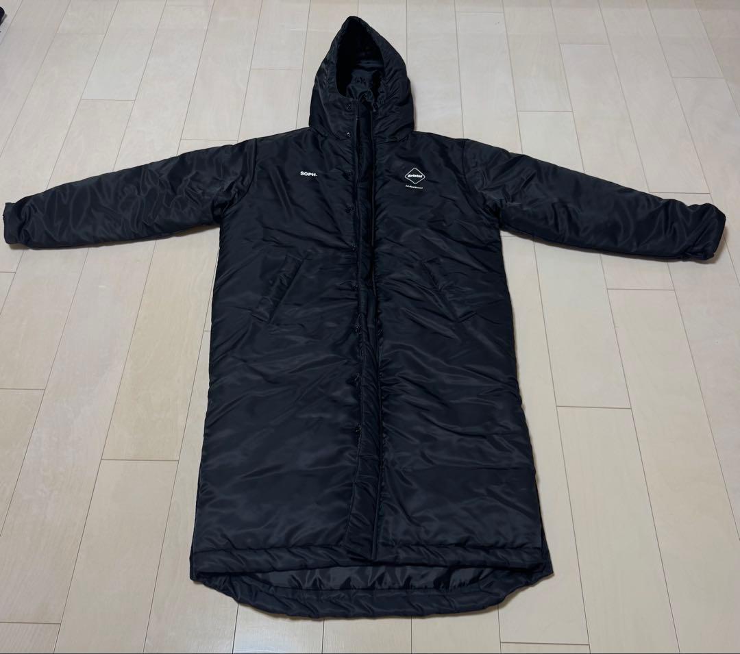 Bristol フード付きベンチコート 黒 SOPH. | INSULATION BENCH COAT(M BLACK):