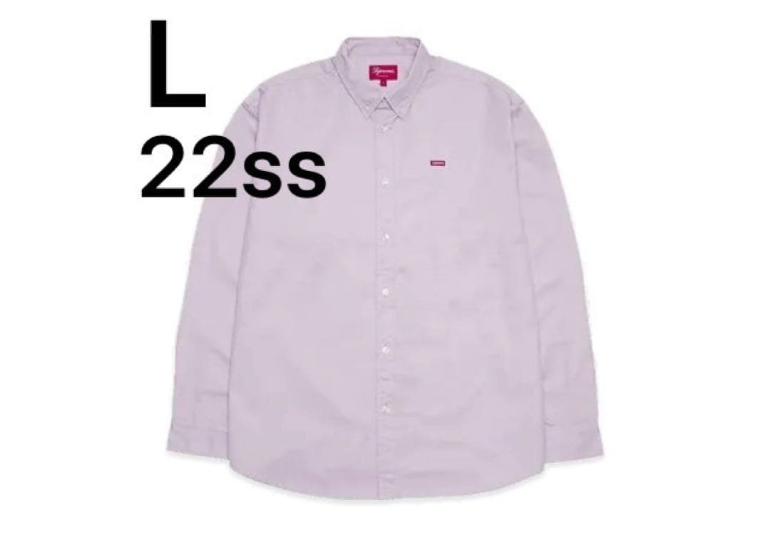 美品 Supreme Small Box Shirt ラベンダー シュプリーム Small Box Shirt | Supreme 22ss
