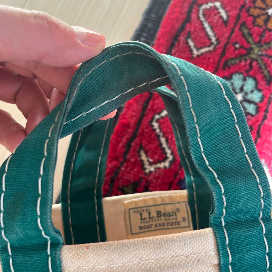 美品 80s エルエルビーン トートバッグ ミニ L.L.Bean ギザタグ