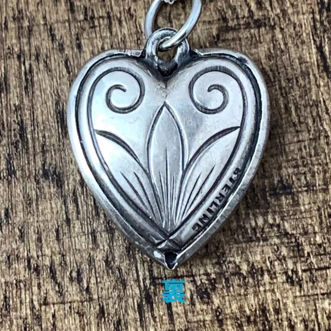 スウィートハートジュエリーダブルハート シルバーヴィンテージ