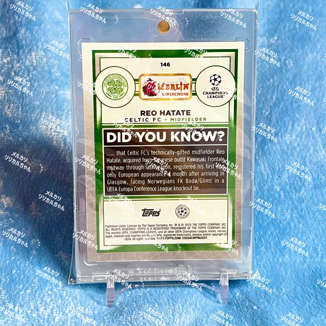 Topps Merlin Chrome 旗手怜央 1of1 世界1枚限定 1/1