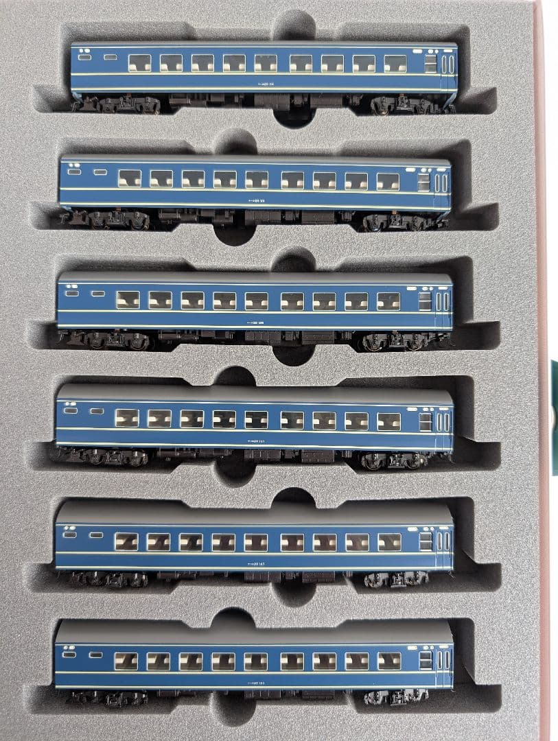 KATO 20系寝台客車 ナハネ20 6両増結セット　10―1353 Amazon | カトー Nゲージ 10-1353 20系寝台客車 ナハネ20 6両増結