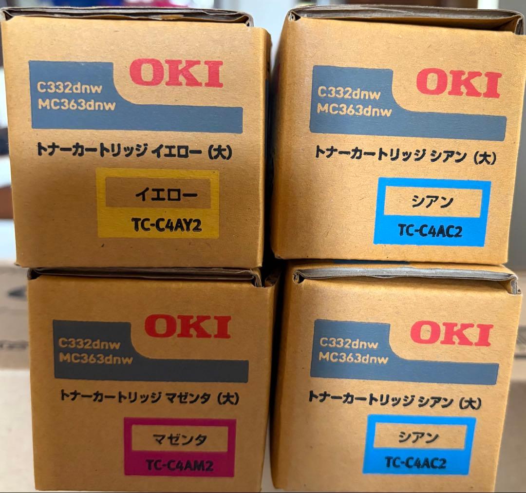OKI トナーカートリッジ C332dnw/MC363dnw - メルカリ